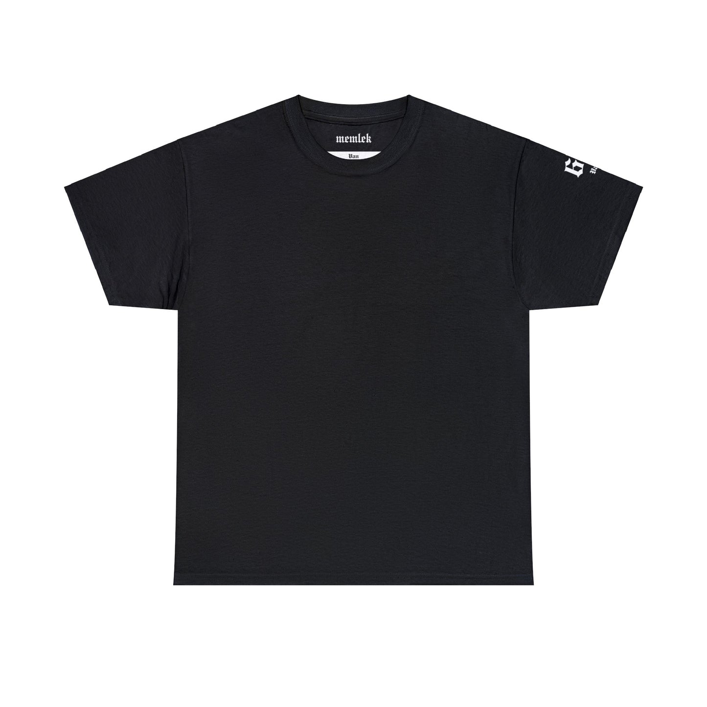 İlçem - 65 Van - T-Shirt - Back Print - Black