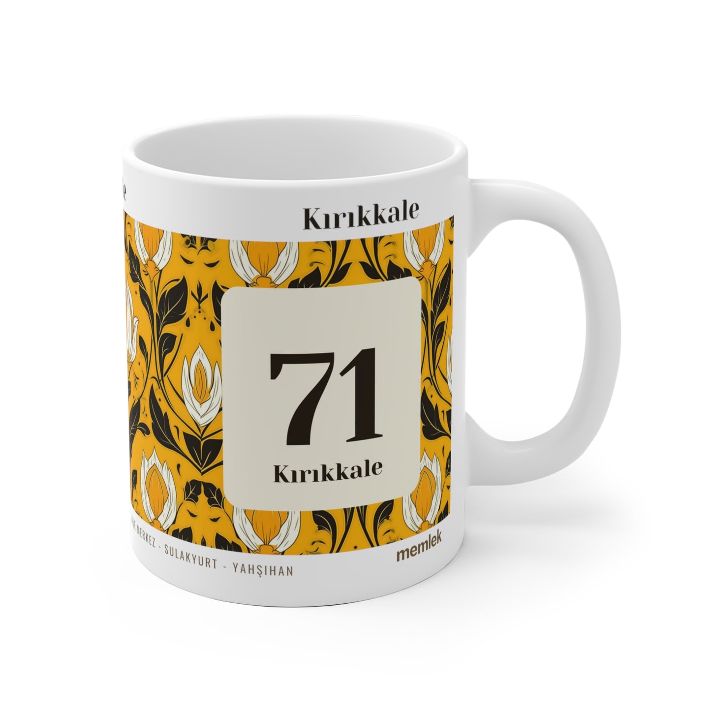 Siyah Lale - 71 Kırıkkale - Tasse - sarı lale