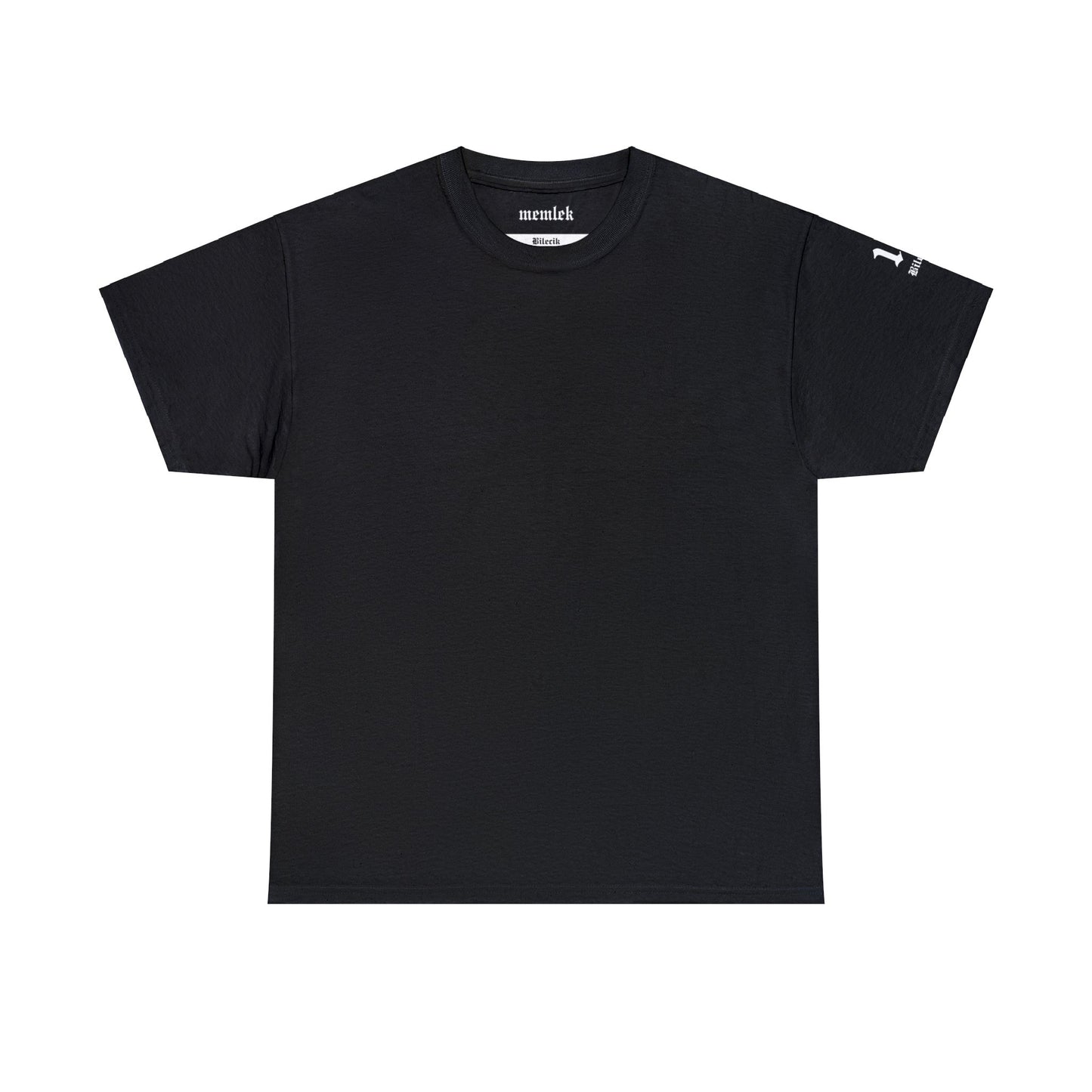 İlçem - 11 Bilecik - T-Shirt - Back Print - Black