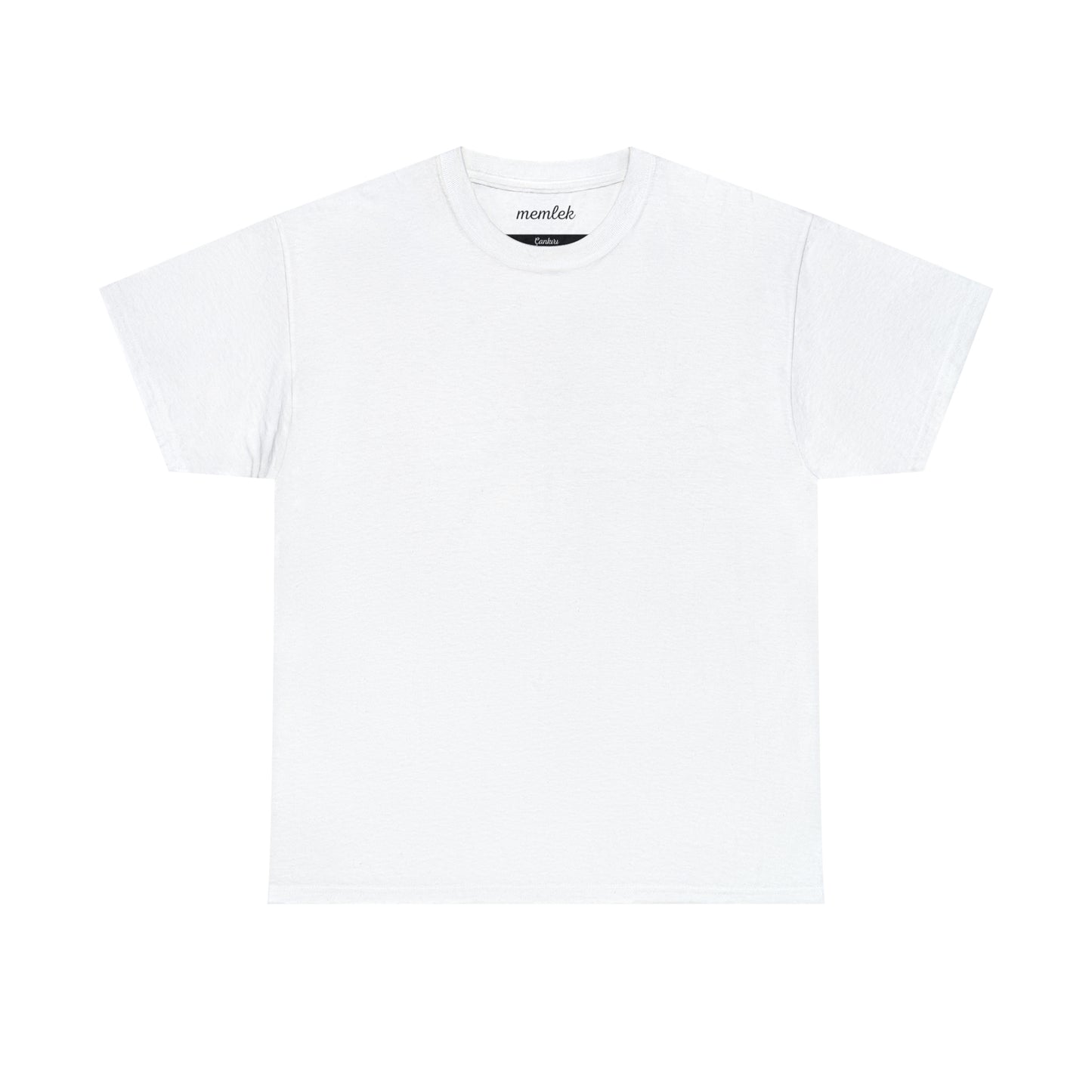Kurt - 18 Çankırı - T-Shirt - Back Print - Black/White