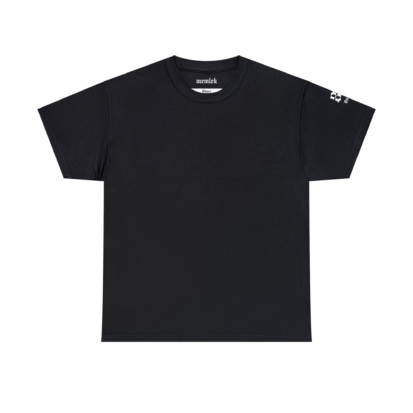 Şehirim - 81 Düzce - T-Shirt - Back Print - Black